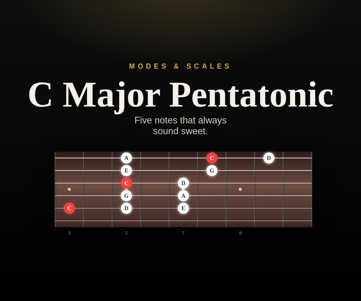 C Major Pentatonic cover
