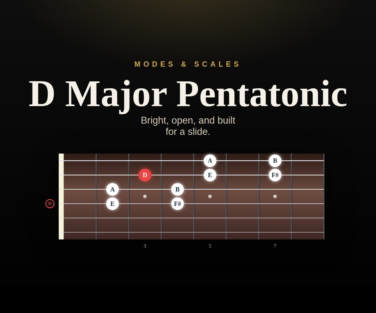 D Major Pentatonic cover