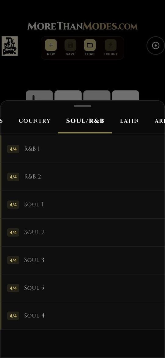 Rhythm catalog genres
